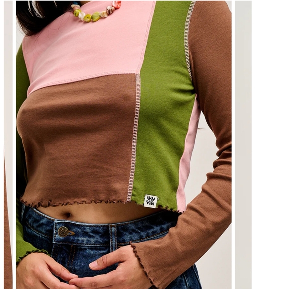 Lucy & Yak Hansel Long Sleeve Top Organic Cotton - Picture 2 of 4